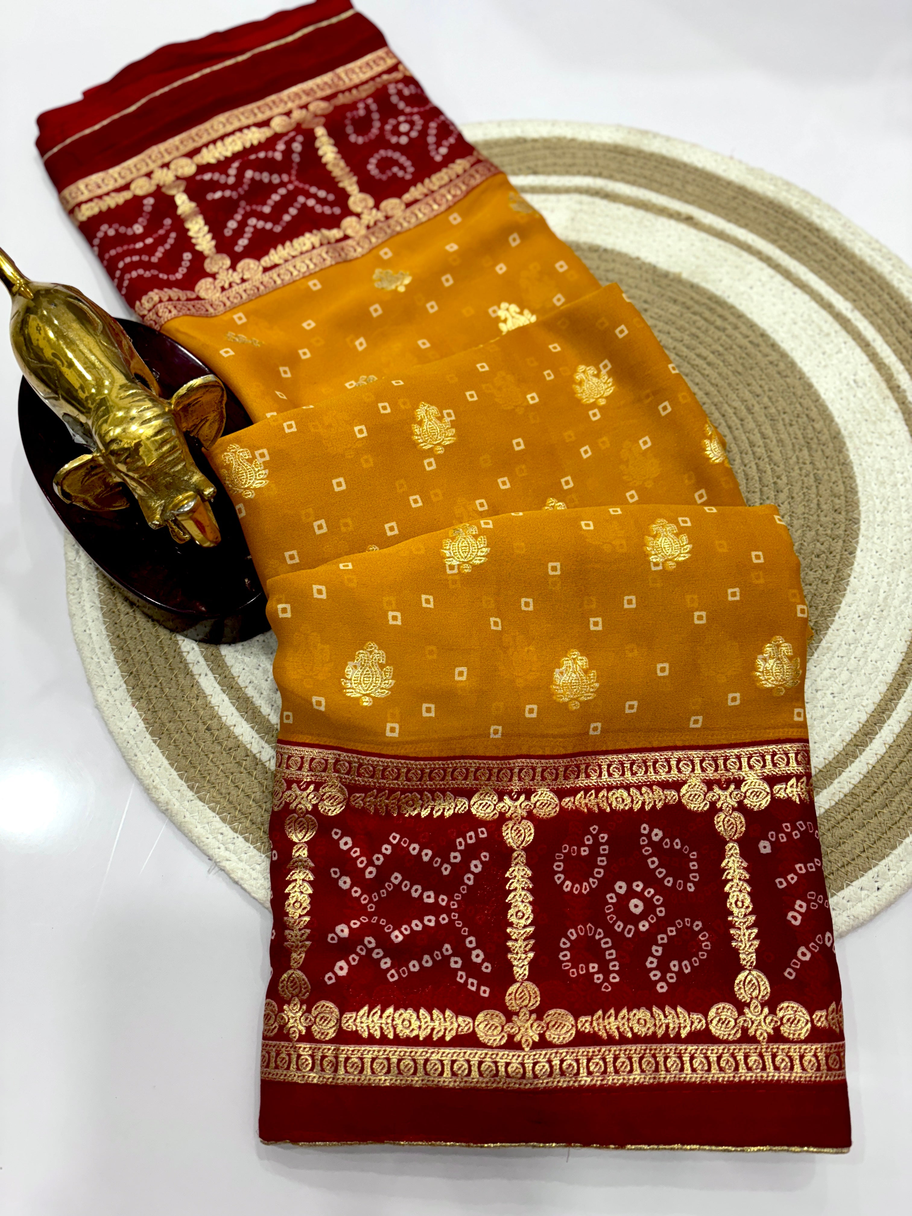 Bandhani Saree