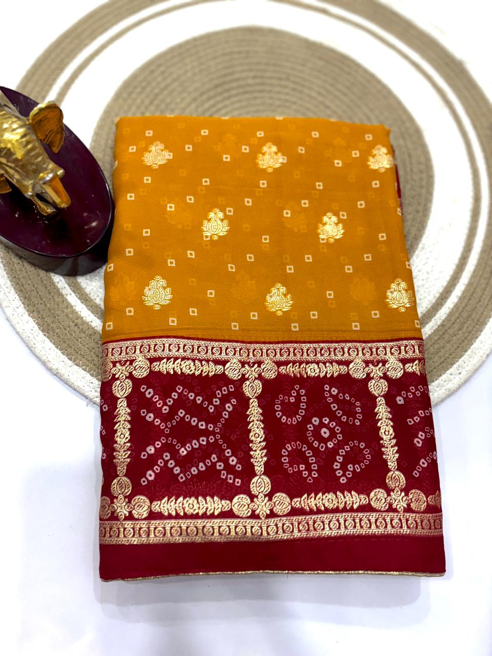 Bandhani Saree
